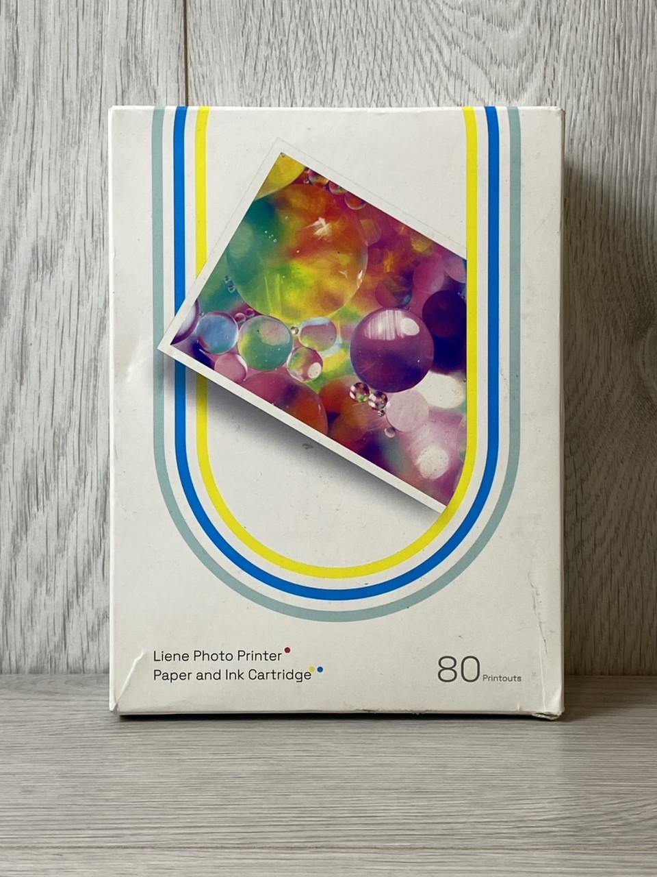 Фотобумага Liene SD21-80 с двумя цветными лентами 80 листов 4x6" для фотопринтера - фото 9