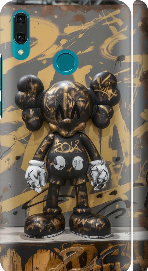 Чехол на Huawei Y9 2019 Bronze kaws (6097m-1602-42517)