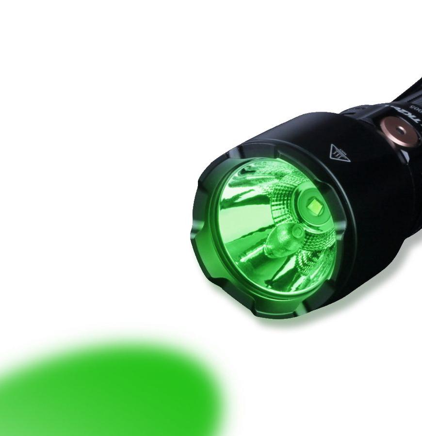 Фонарик ручной Fenix TK26R 1500 лм Type-C Белый/зеленый/красный свет Черный - фото 4 Фонарик ручной Fenix TK26R 1500 лм Type-C Белый/зеленый/красный свет Черный - фото 4