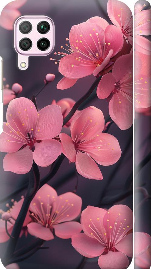 Чехол на Huawei Nova 6SE Пурпурная сакура (6075m-1823-42517)