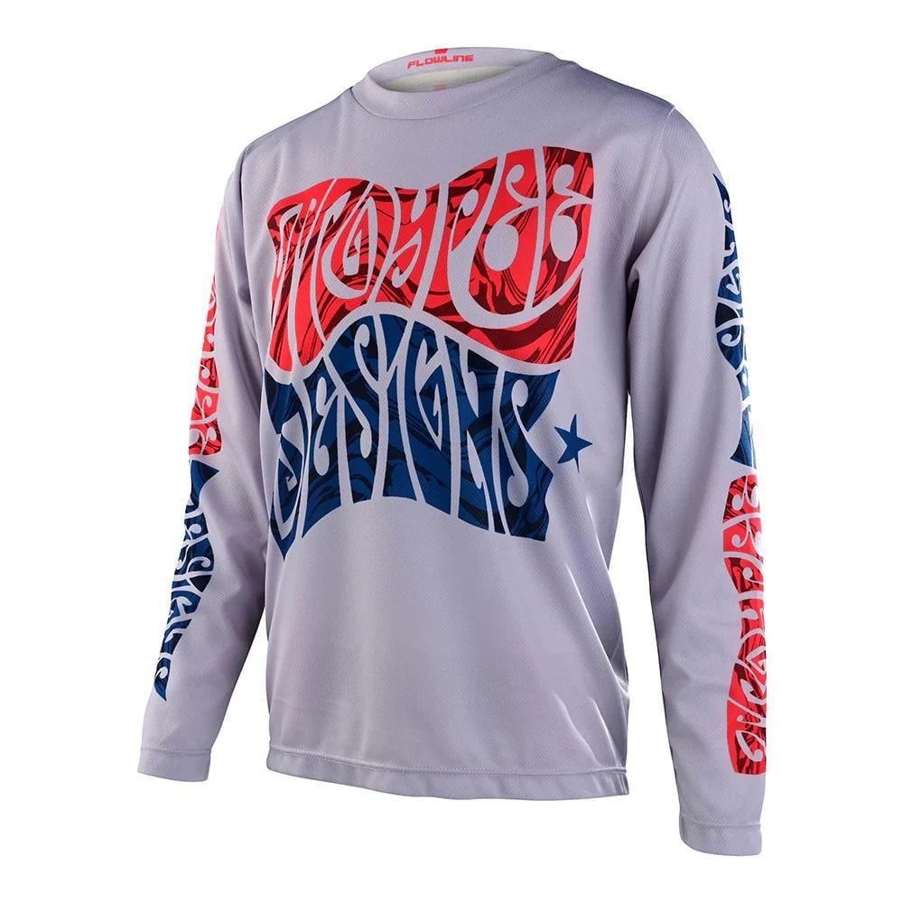 Джерсі TLD Young FLOWLINE LS JERSEY Tripper M Cement (365952003)