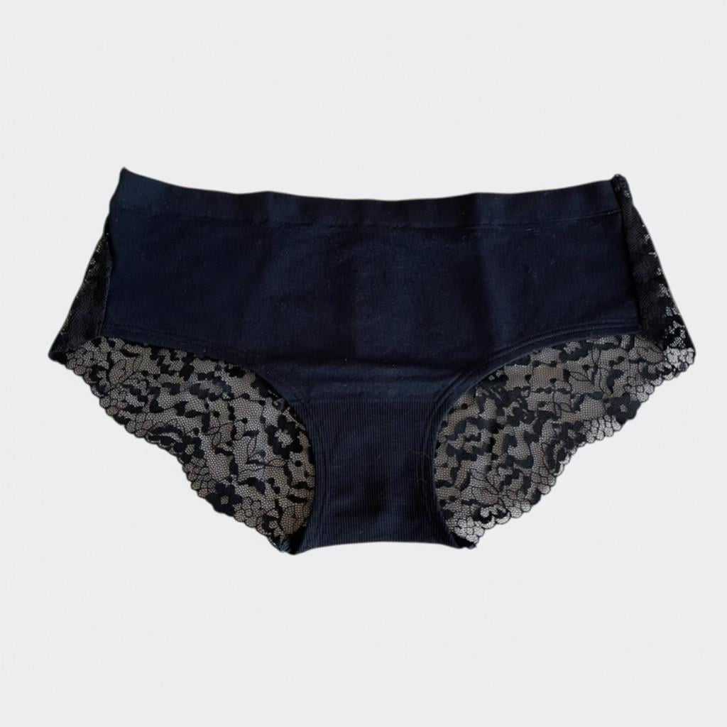 Трусики хипстеры Victoria's Secret Seamless Lace Brief Hiphugger Panty Black M Черный (26607650) Трусики хипстеры Victoria's Secret Seamless Lace Brief Hiphugger Panty Black M Черный (26607650)