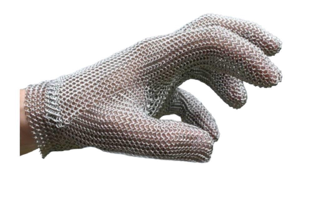 Перчатка металлическая 5-ти пала Falcon с металлическим крючком XL (02454)