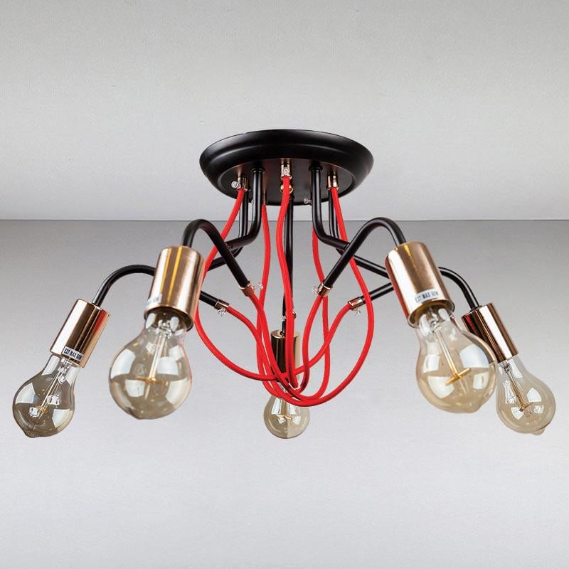 Люстра потолочная Light House LS-13429-5 Черный