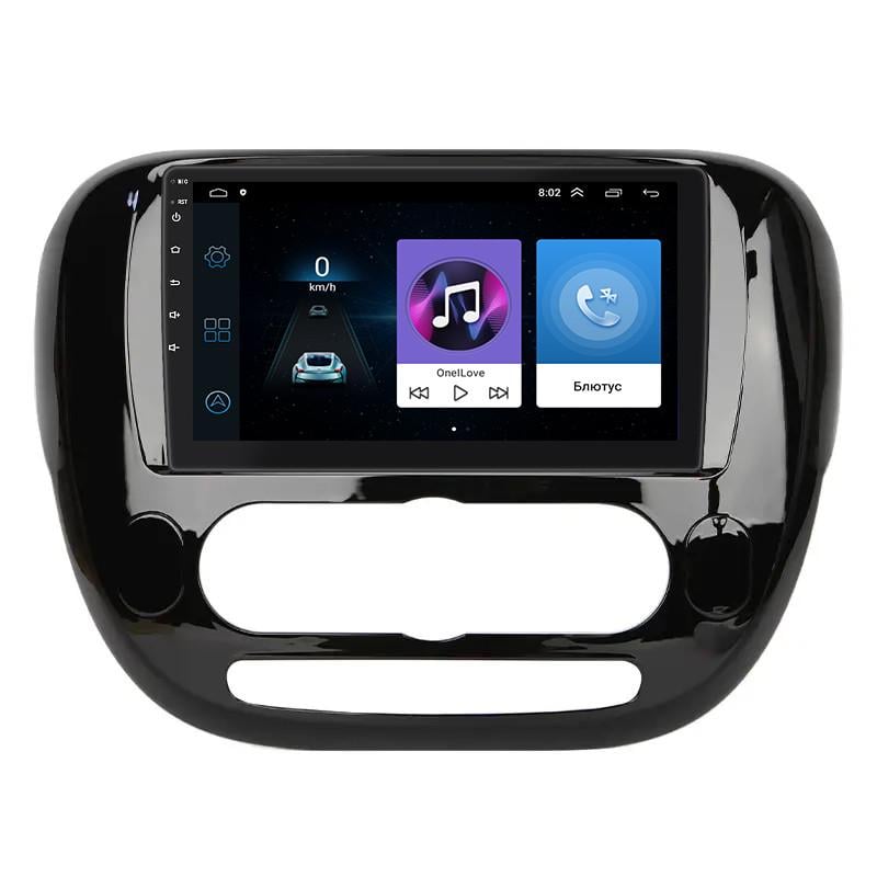 Магнитола штатная Lesko 9" для Kia Soul II 2016-2019 1/16 Gb Wi-Fi GPS Base
