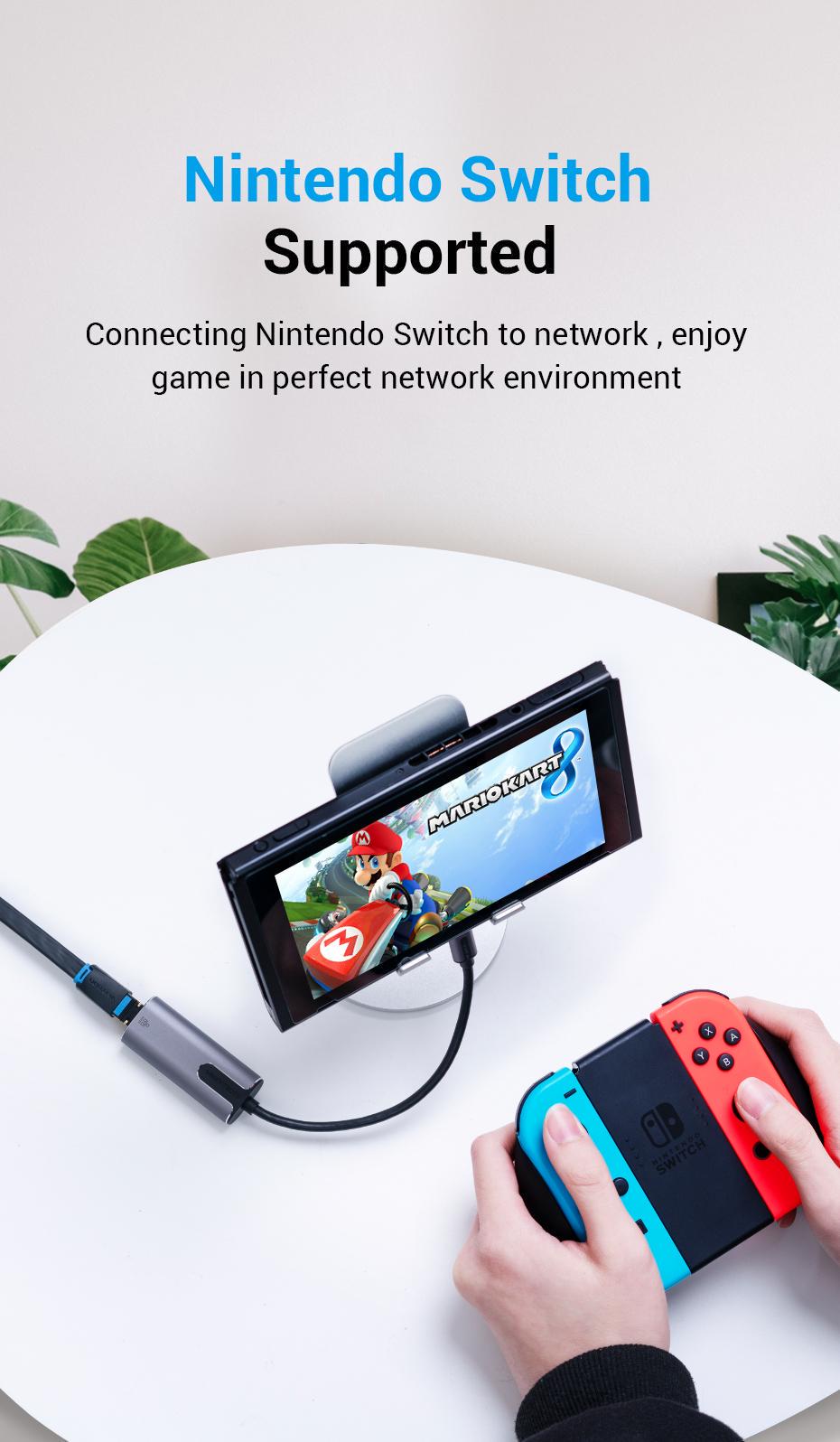 Сетевая карта Vention Type-C-Ethernet 1 Гбит/с LAN 0.15м USB 3.1 Gen 1-C-RJ45 1000 Мбит/с металлический Серый (CFNHB) - фото 8