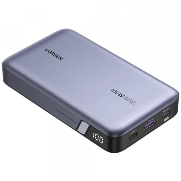Повербанк UGREEN PB720 20000 mAh Grey (25188)