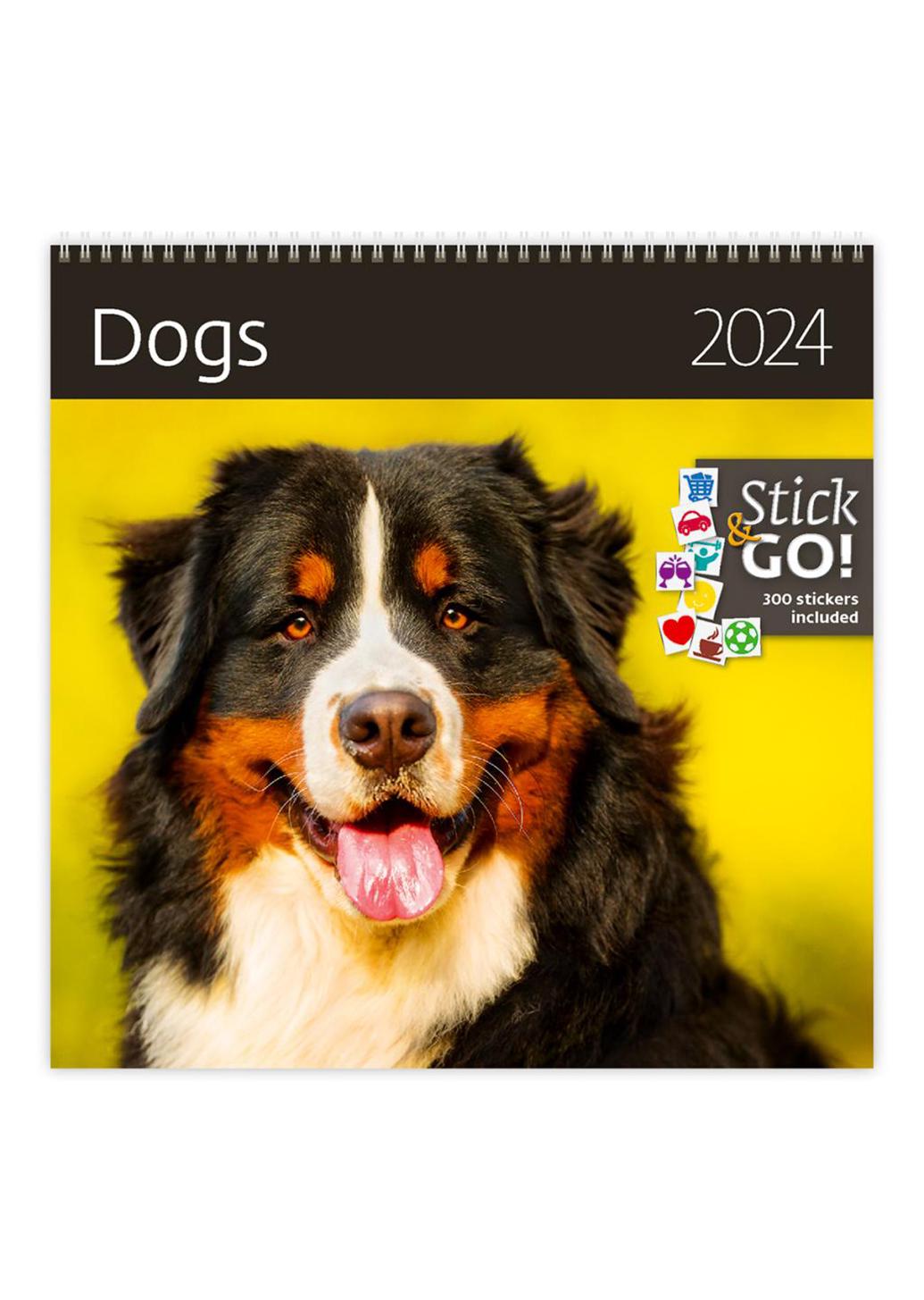 Календарь HELMA 2024 Dogs 30x30 см (LP02-24)