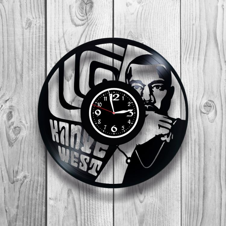Часы настенные Kanye West 0311 из виниловой пластинки