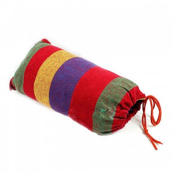 Гамак подвесной из ткани 250х100 с чехлом Темно-красный (GAM-100-tk) - фото 6 Гамак подвесной из ткани 250х100 с чехлом Темно-красный (GAM-100-tk) - фото 6