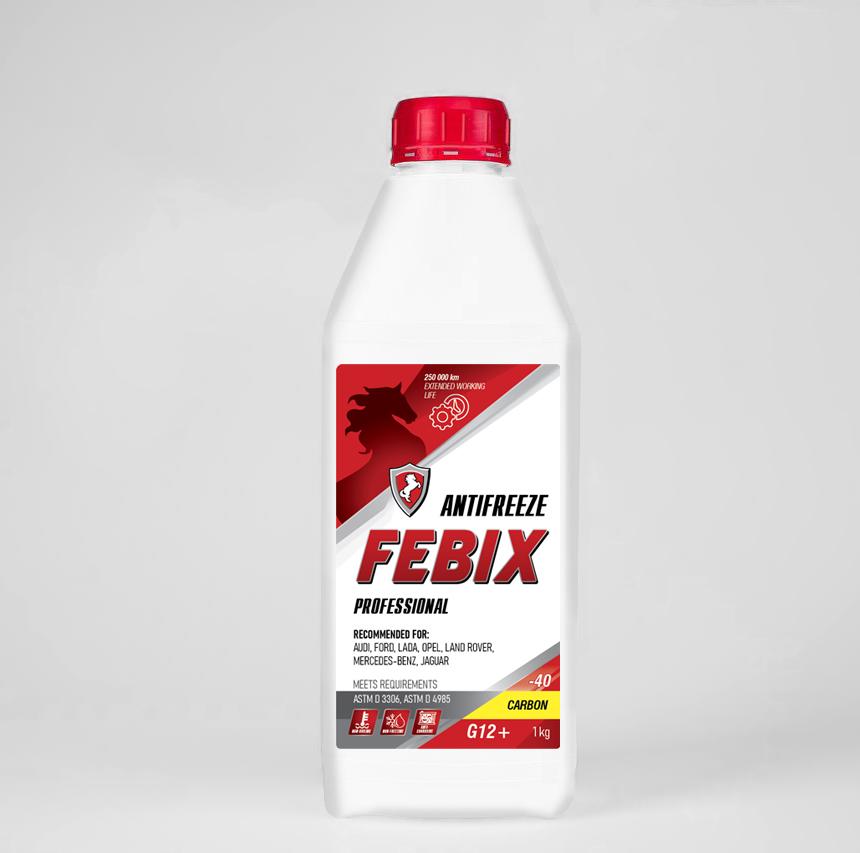 Антифриз Febix Carbon G-12 Professional Красный