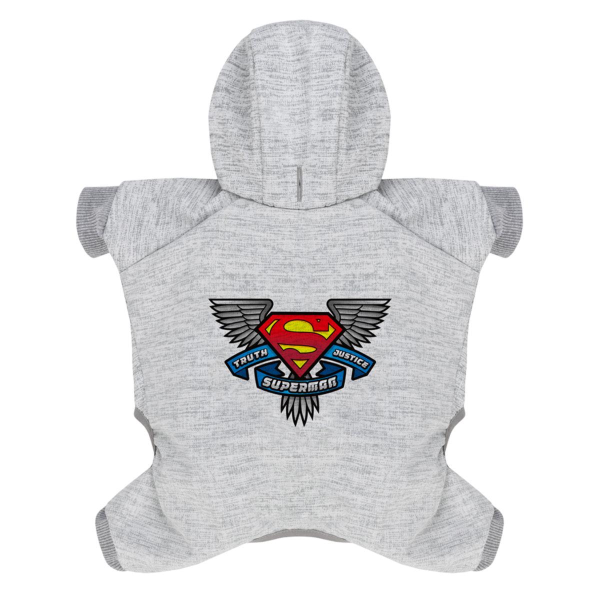 Комбинезон для собак Waudog Clothes Супермен правда справедливость софтшелл L55 69-76х46-52 см (312-1021 Col) - фото 3 Комбинезон для собак Waudog Clothes Супермен правда справедливость софтшелл L55 69-76х46-52 см (312-1021 Col) - фото 3