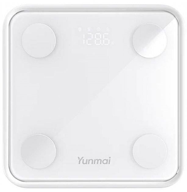 Ваги підлогові Yunmai Smart Scale 3 Білий (YMBS-s282-WH)