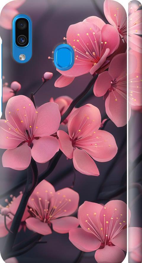 Чехол на Samsung Galaxy A30 2019 A305F Пурпурная сакура (6075m-1670-42517)