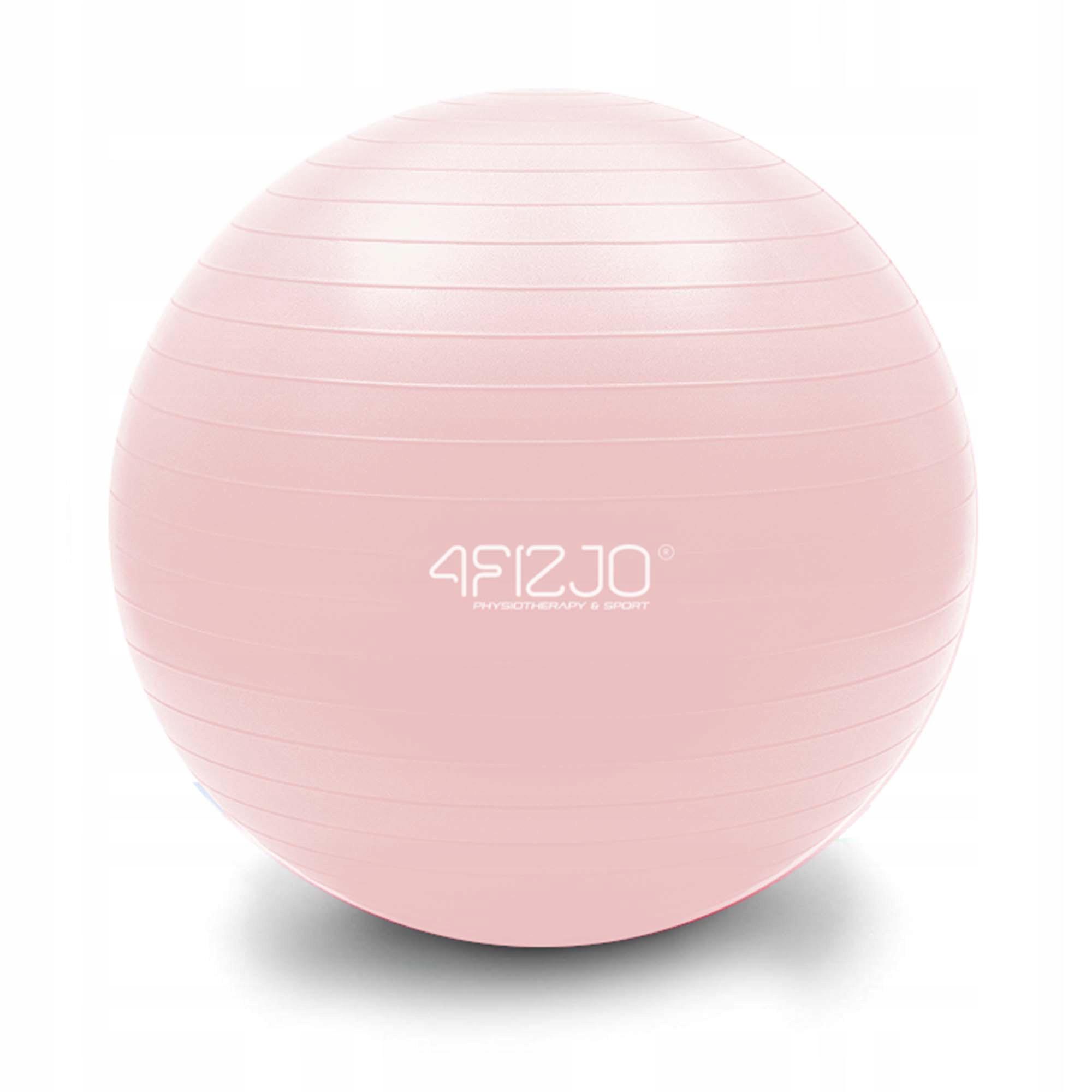 М'яч для фітнесу 4fizjo Anti-Burst 4FJ0398 55 см Pink - фото 2