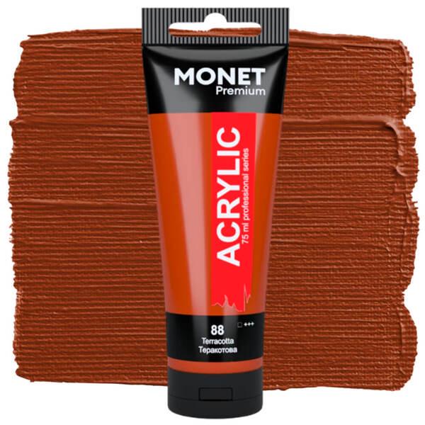 Акрилова фарба Monet 88 75 мл Теракотовий (7511188) - фото 1 Акрилова фарба Monet 88 75 мл Теракотовий (7511188) - фото 1