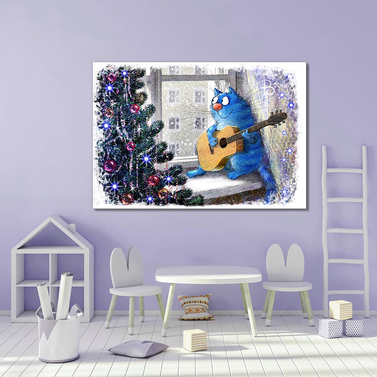 Модульная картина Со мною вот что происходит... 1 модуль 50x75 см (_rinaz_20162225)