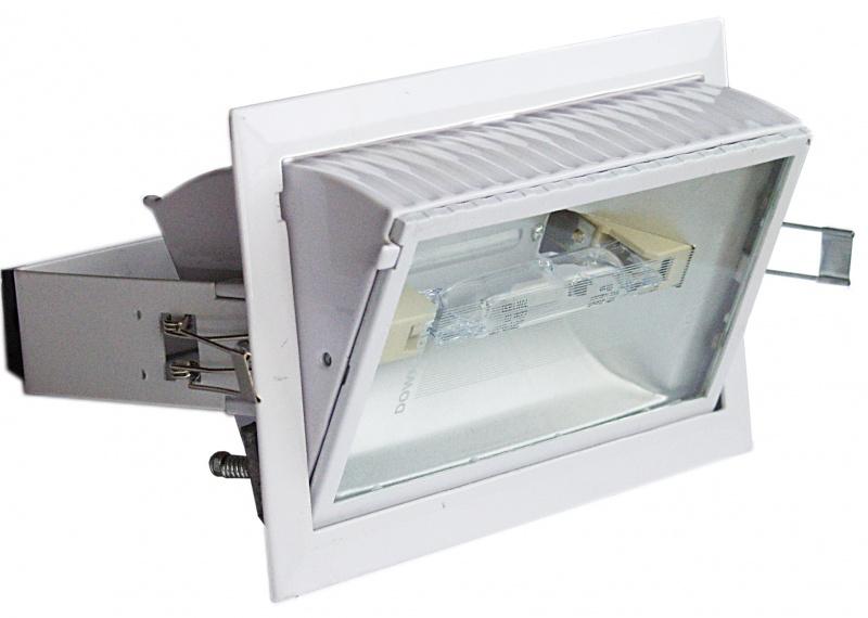 Светильник встроенный поворотный Brille HD-02 70W Rx7s WH