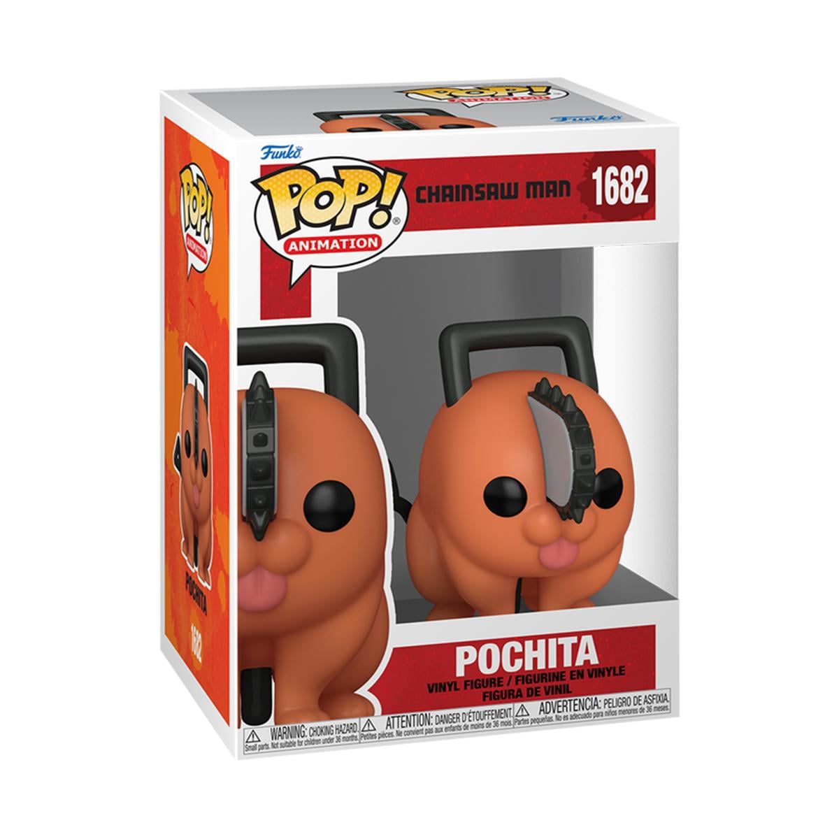 Дитяча ігрова фігурка Funko POP Колекційна Почіта Людина-Бензопила Pochita Anime (1206472509)