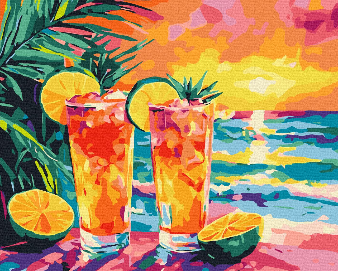 Картина по номерам Brushme Вкус отдыха 40x50 см (BS54312)