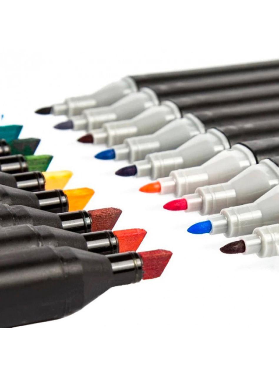 Маркери двосторонні для малювання на спиртовій основі в сумці 80 шт. (2375012886) - фото 5 Маркери двосторонні для малювання на спиртовій основі в сумці 80 шт. (2375012886) - фото 5