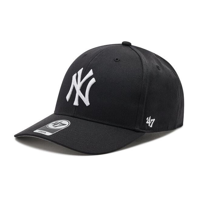 Кепка 47 Brand MVP NY YANKEES RAISED BASIC OSFA Черный/Серый