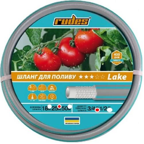 Шланг для полива Rudes 3* Lake 1" d 25 мм L 25 м 4 бар 3 слоя армировка Шланг для полива Rudes 3* Lake 1" d 25 мм L 25 м 4 бар 3 слоя армировка