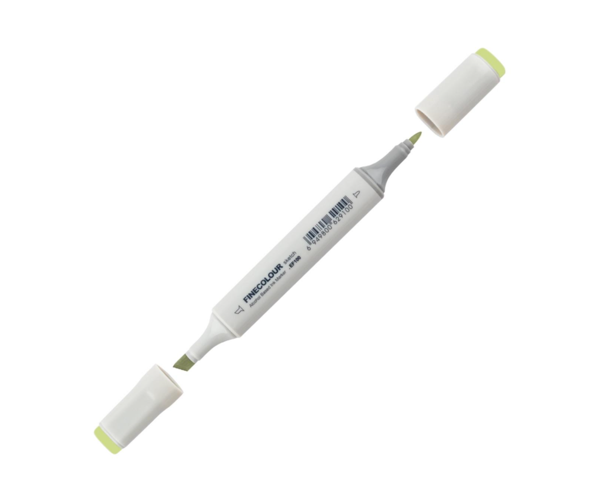 Маркер спиртовой Finecolour Sketchmarker 024 YG24 Серо-зеленый (EF100-24)
