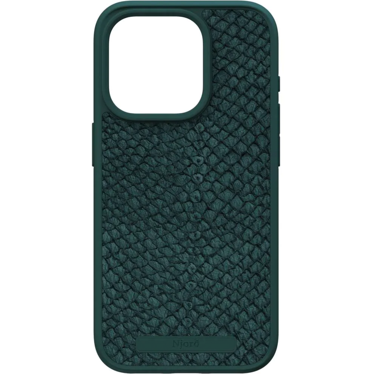 Чохол накладка Njord Salmon Leather MagSafe Case for iPhone 15 Pro, Dark Green (NA53SL02) - фото 3