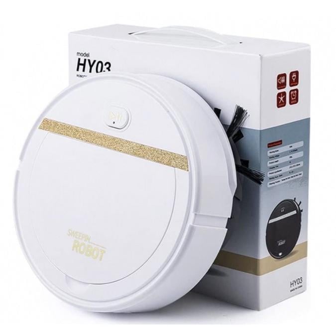 Робот-пылесос GTM HY03 Белый (018713) Робот-пылесос GTM HY03 Белый (018713)