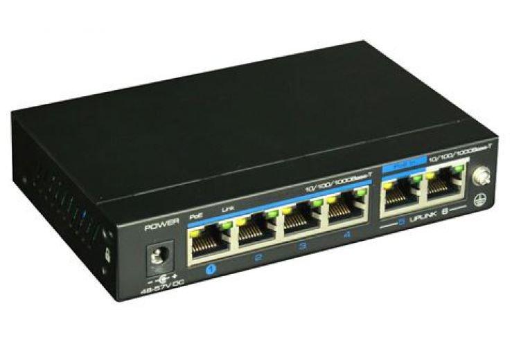 4-портовый POE коммутатор UTEPO UTP3-GSW04-TPD60 - фото 2