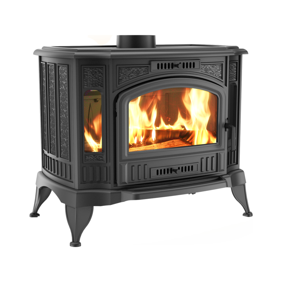 Піч-камін чавунна Kratki KOZA K9 130 10кВт (9268201)