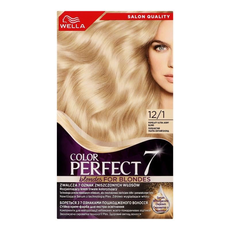 Крем-фарба для волосся WELLA Color Perfect 12/1 Перламутровий блонд (4064666824017)