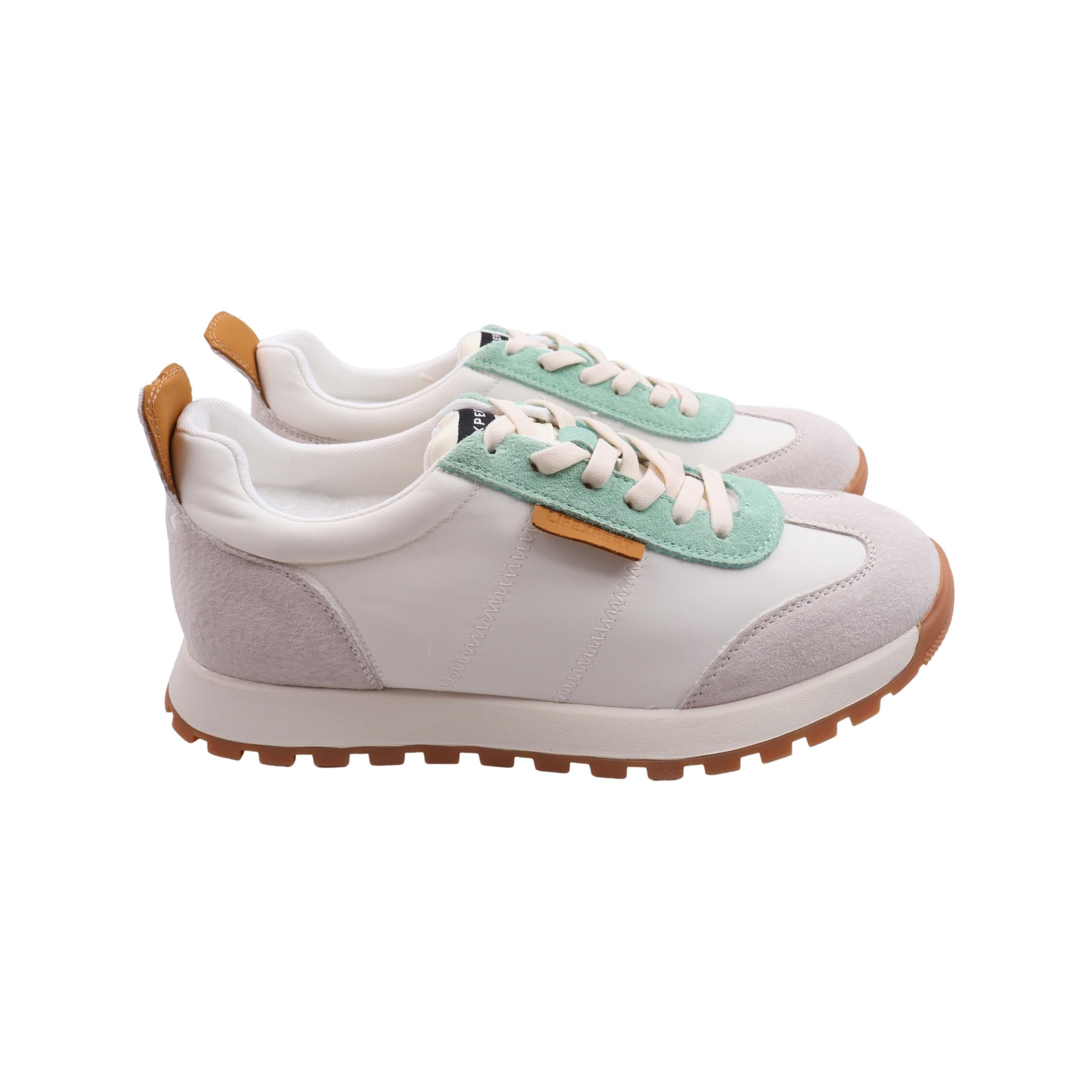 Кроссовки женские Li Fexpert из текстиля р. 37 Белый (1204-23DK)