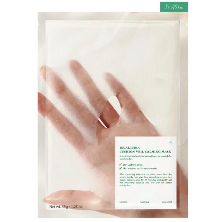 Маска успокаивающая тканевая с центеллой Dr.Althea Cushion Veil Calming Mask 35 г