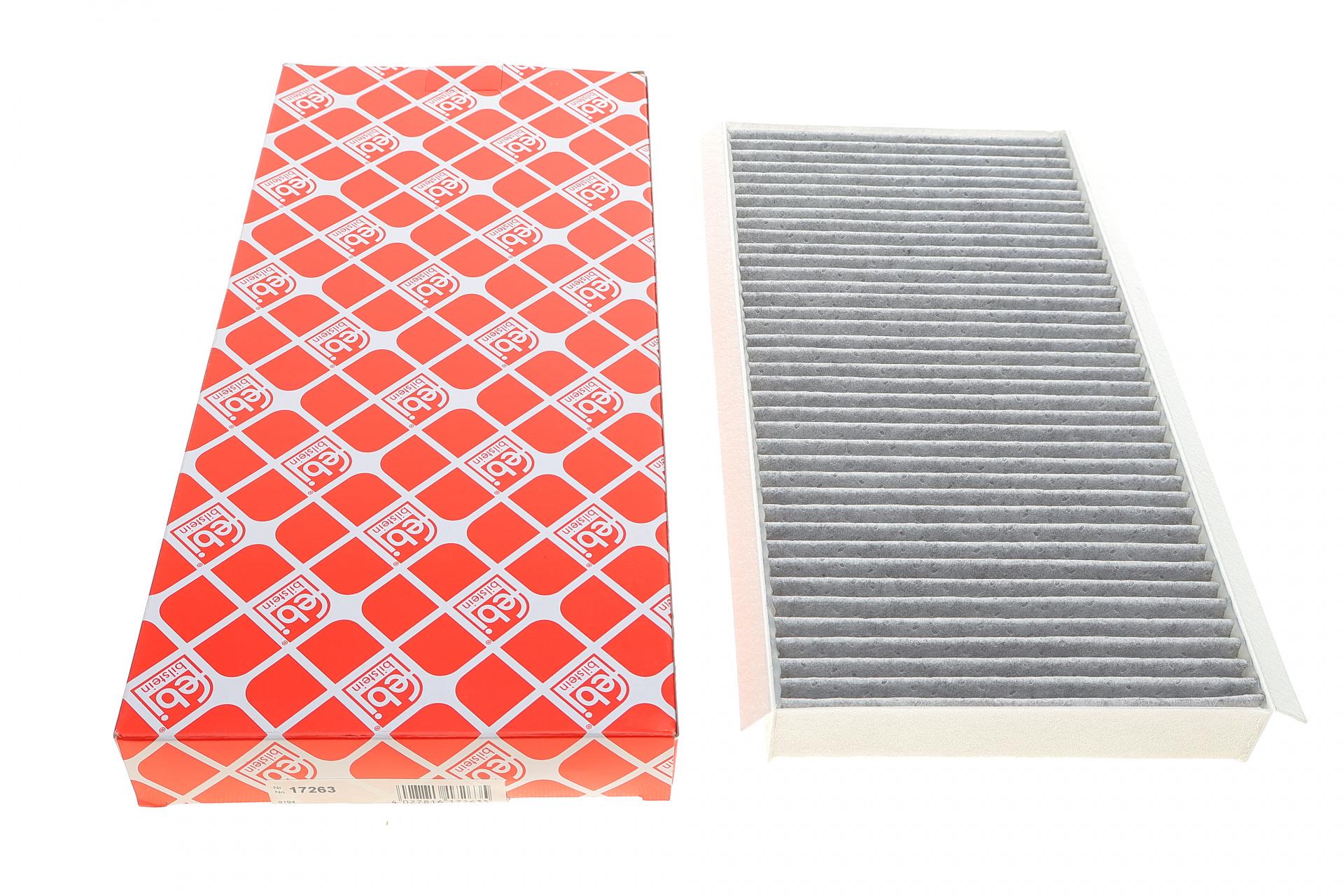 Фильтр салона FEBI BILSTEIN для Opel Combo 01- угольный (17263)