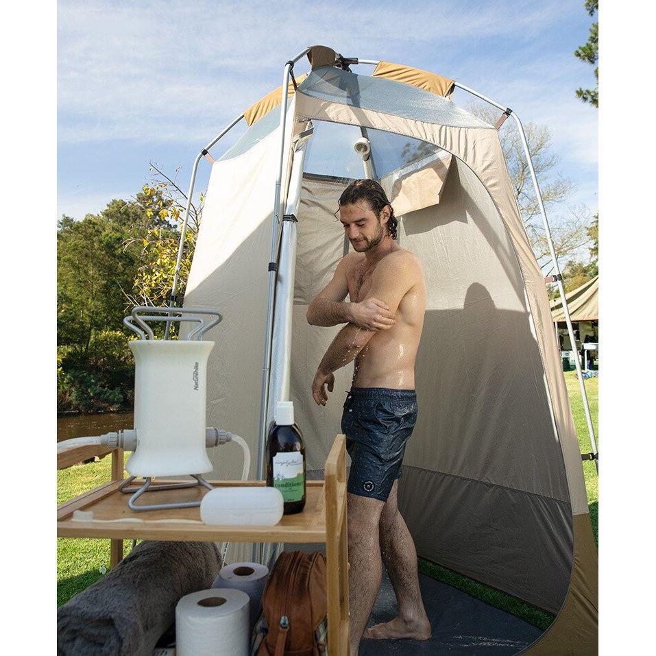 Палатка санитарная Shower Tent 210T NH21ZP005 Коричневый - фото 6