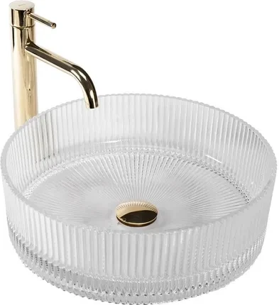 Умывальник Rea Ingrid Transparent (Rea-U0278) Умывальник Rea Ingrid Transparent (Rea-U0278)