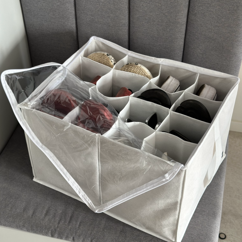 Органайзер для взуття на 8 пар до 44 розміру Білий (Wh-O-8) - фото 1