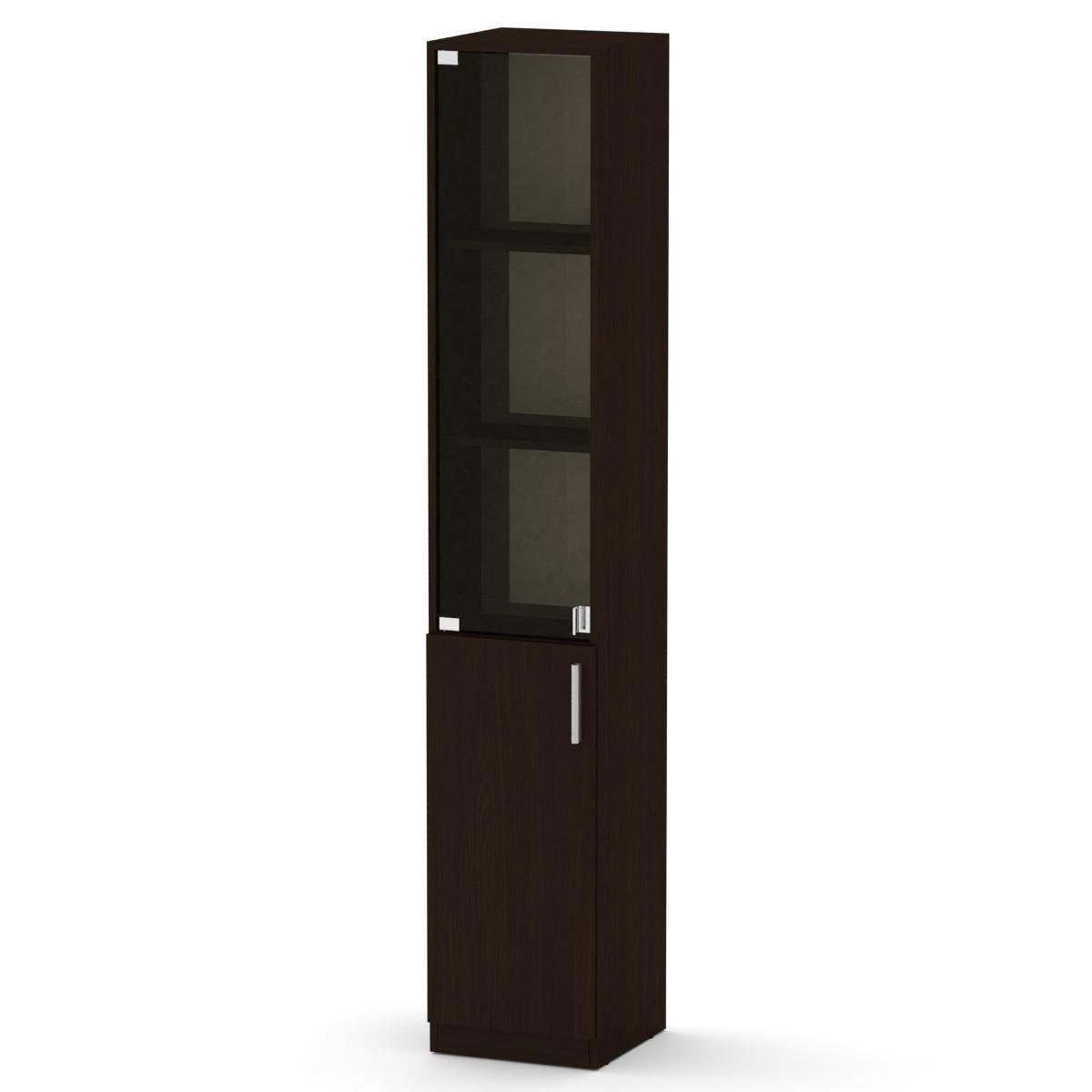 Пенал вітрина Компаніт КШ-9 Венге