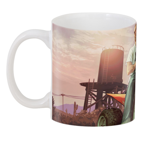 Чашка GeekLand GTA с автоматом 330 мл (GT.02.20)