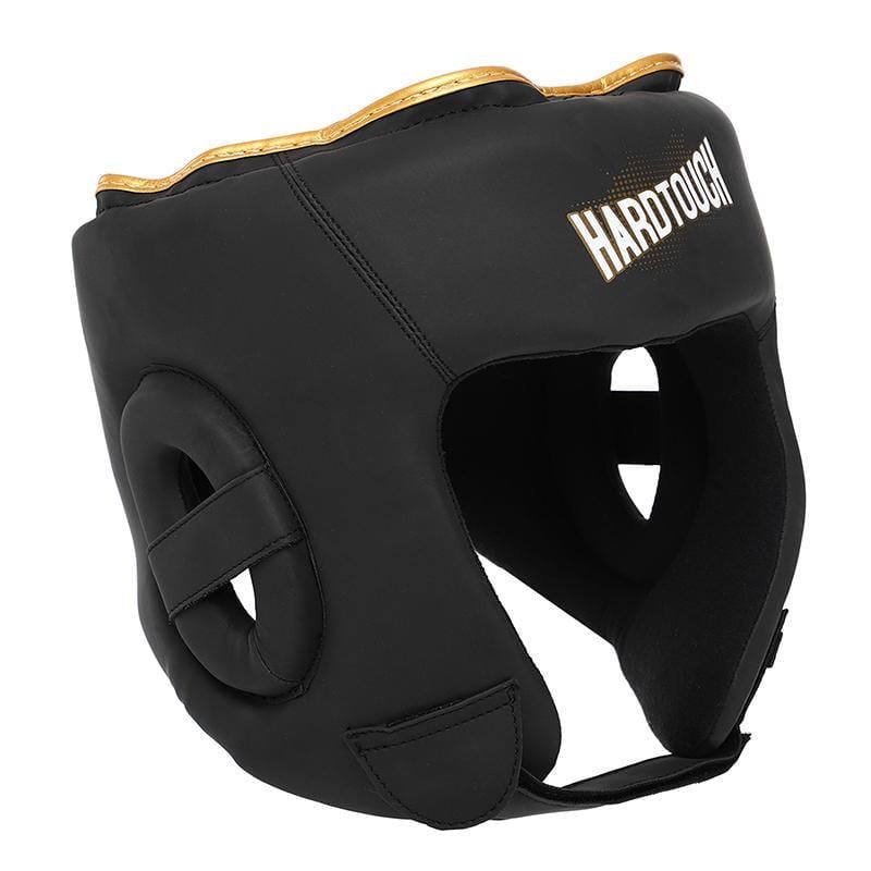 Шлем боксерский открытый BO-4440 Hard Touch L Черно-золотой (37452012)