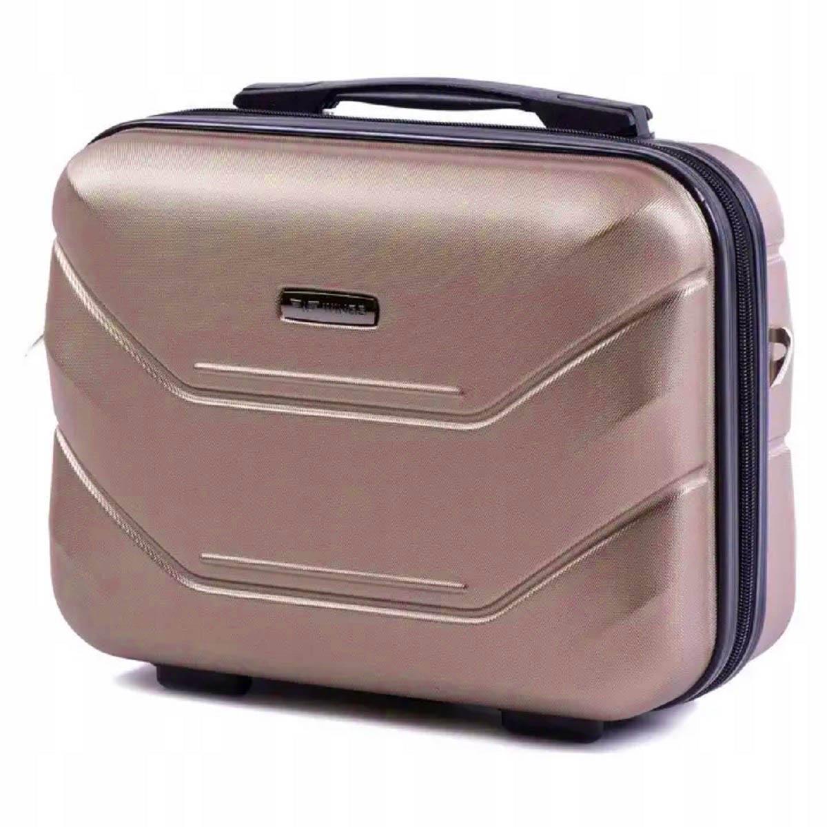 Кейс Wings 147 пластиковий Золотисто-рожевий (Wp00486) - фото 1