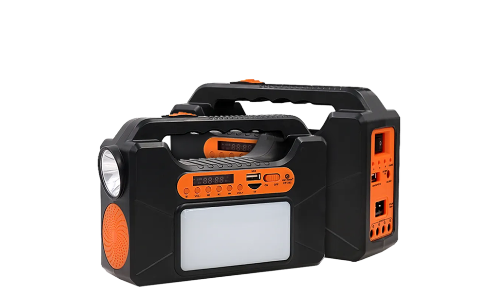 Зарядная станция портативная Andowl QY-393 3 фонаря