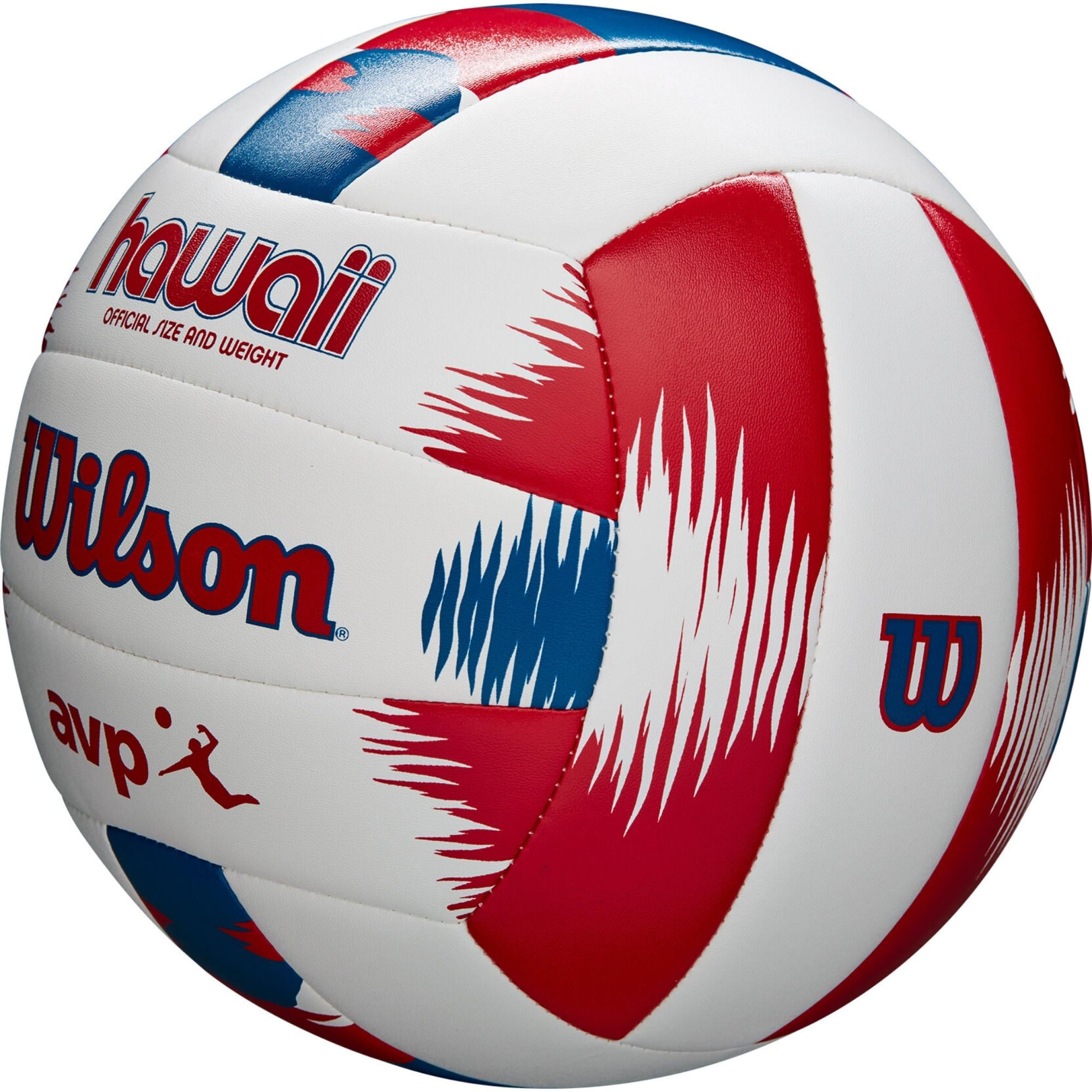 Пляжный набор волейбольный мяч/фрисби Wilson HAWAII AVP р. 5 Бело-синий (WTH80219KIT)
