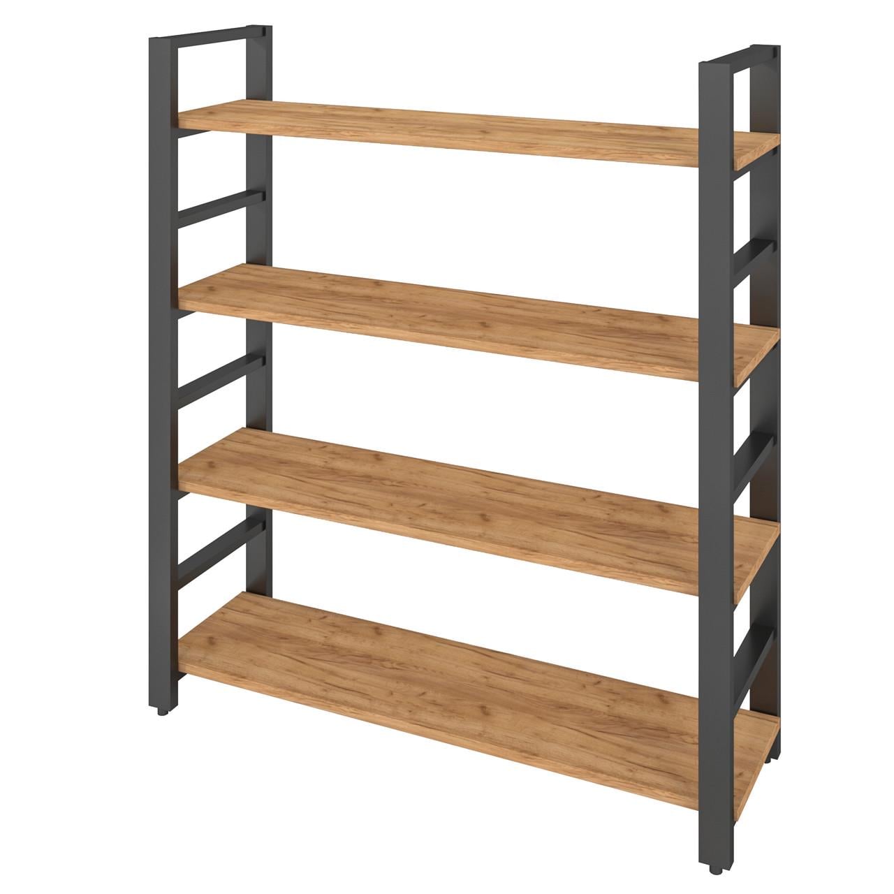 Стеллаж металлический Loft Details M-126b-1 Дуб крафт золотой