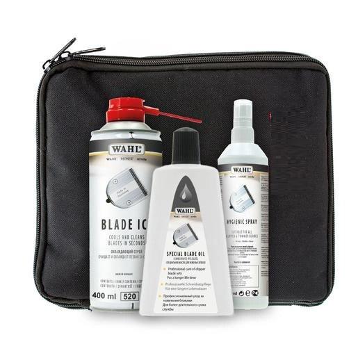 Комплект по догляду за ножами Wahl Blade Care Set 1000-7410 масло/спрей/дезінфектор (SC-1000-7410)