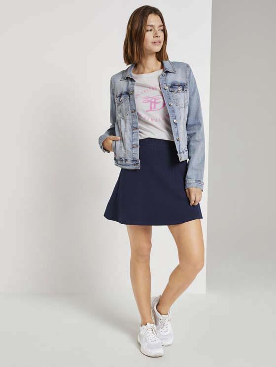 Спідниця жіноча Tom Tailor 1021539*51 L Темно-синій (180998-L)