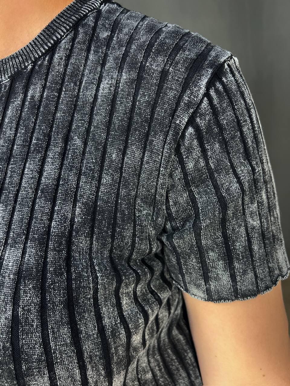 Сукня жіноча Fashion 3042 довга трапеція трикотажна в рубчик OS Чорний (26404734) - фото 6 Сукня жіноча Fashion 3042 довга трапеція трикотажна в рубчик OS Чорний (26404734) - фото 6