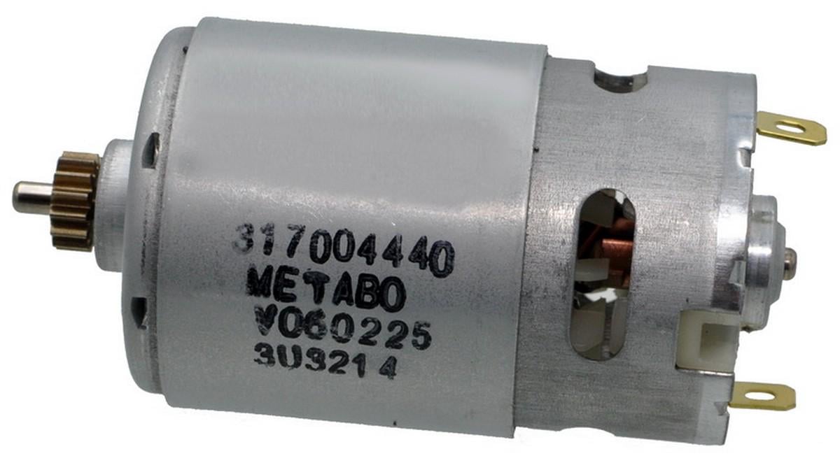 Двигатель шуруповерта Metabo BS 14,4V код 317004710 d38 L вала 76 шестерня 14 зуб d10